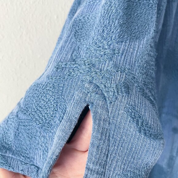 Soft Surroundings Cecile Embroidered Floral Tunic Size M - Picture 7 of 14